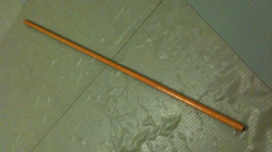 Hanbō — three-foot wooden staff
